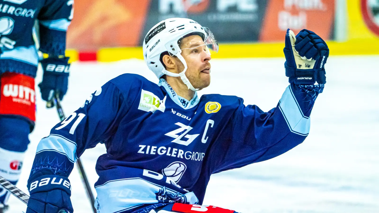 Dennis Thielsch (hier noch im Trikot der Blue Devils) ist mit seinem neuen Verein FASS Berlin Meister der Regionalliga Ost geworden.  (Archivbild: Elke Englmaier)