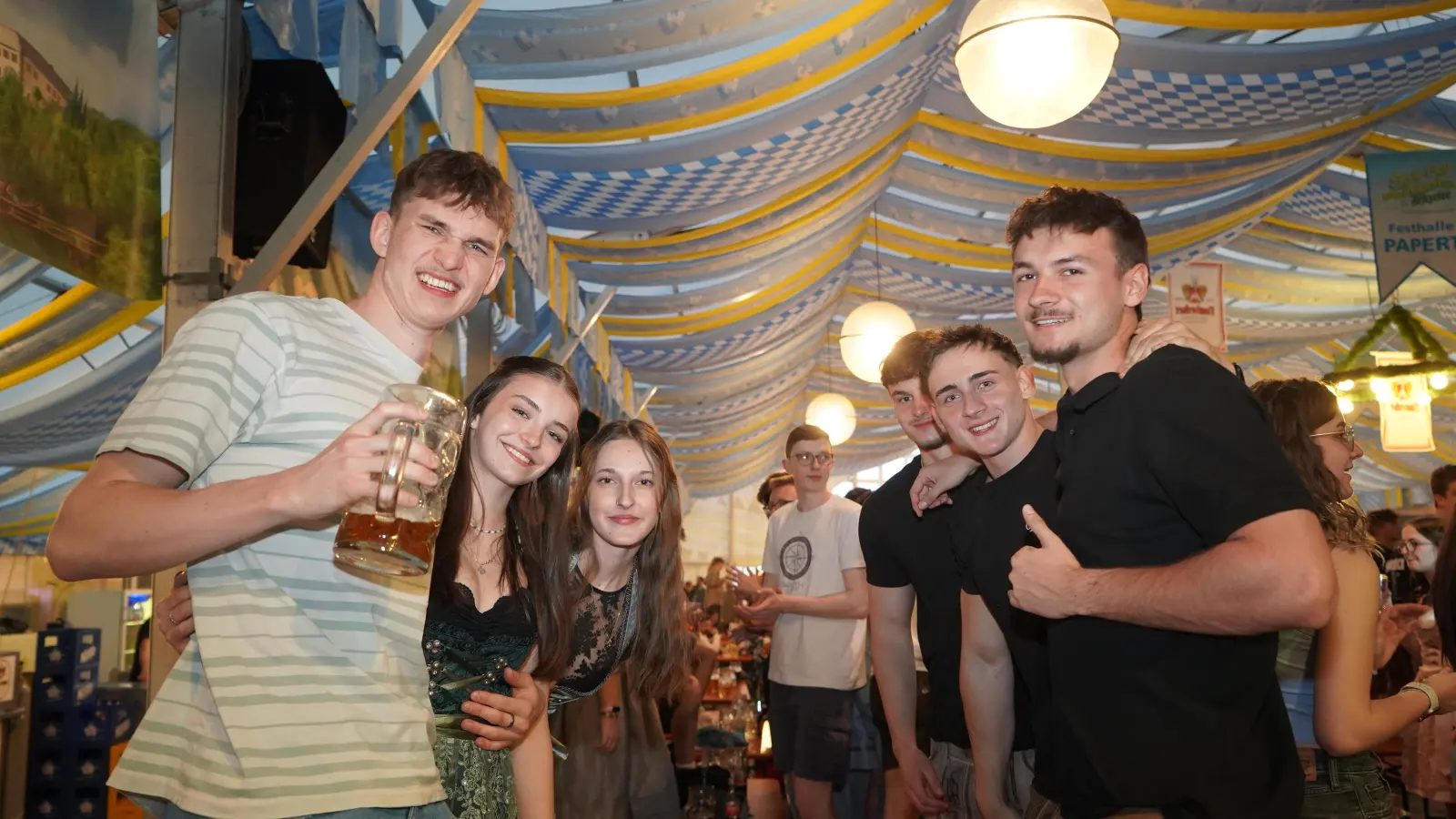 Der Dienstag auf dem Weidener „Frühlingsfest” 2025. (Bild: mcl)