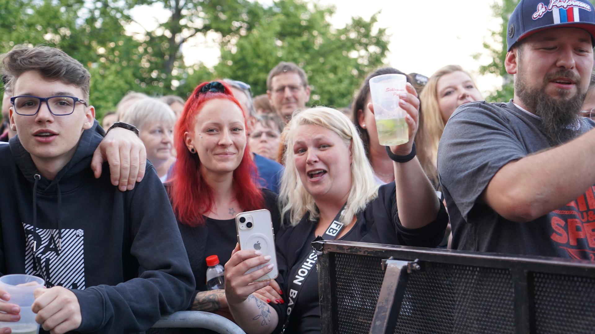 Die österreichische Band „Seiler und Speer” beim Campus Open Air 2023. (Bild: mcl)