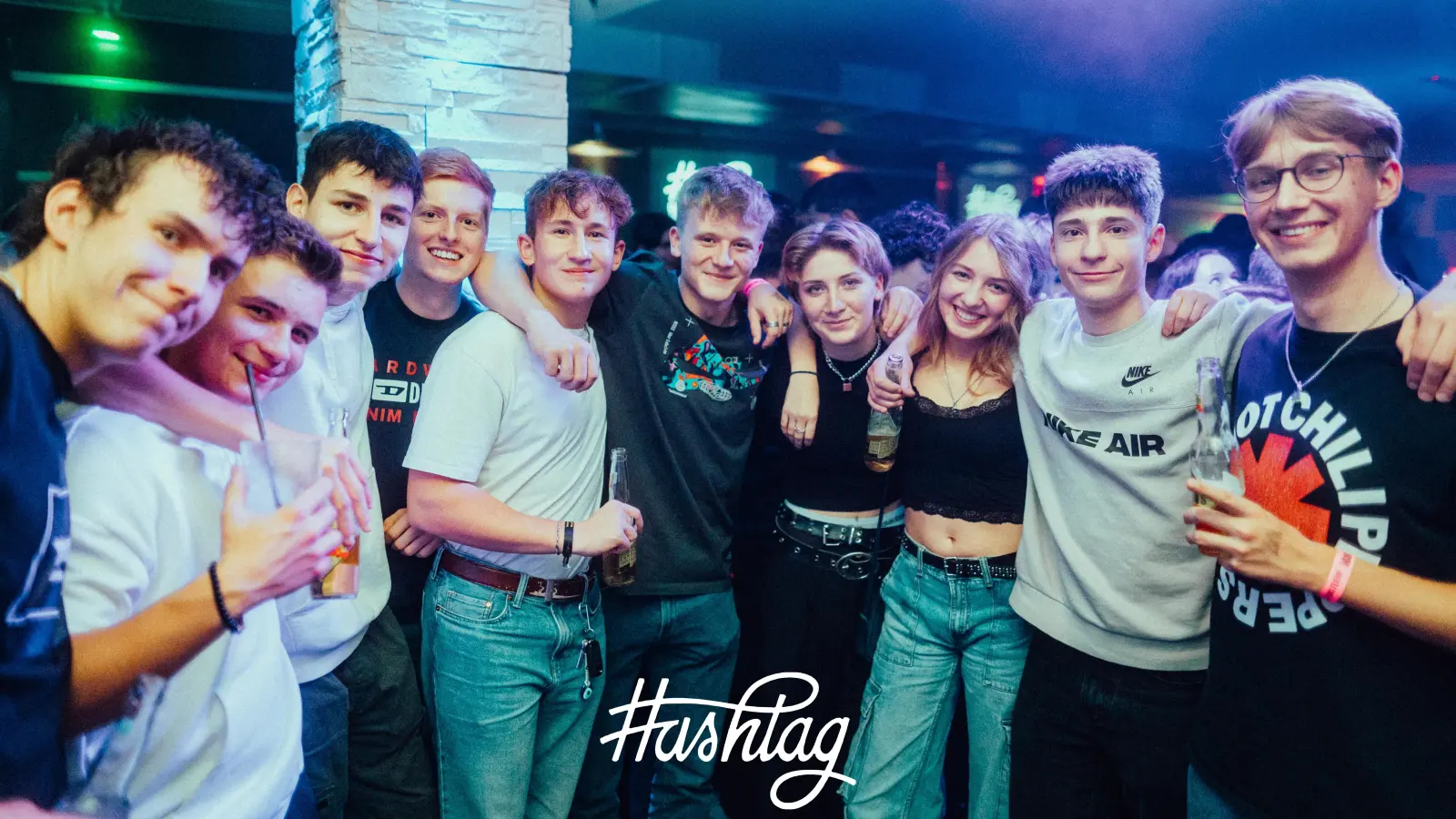 So war die Seminarabgabe-Party im Hashtag Weiden (Bild: Sebastian Reiter)