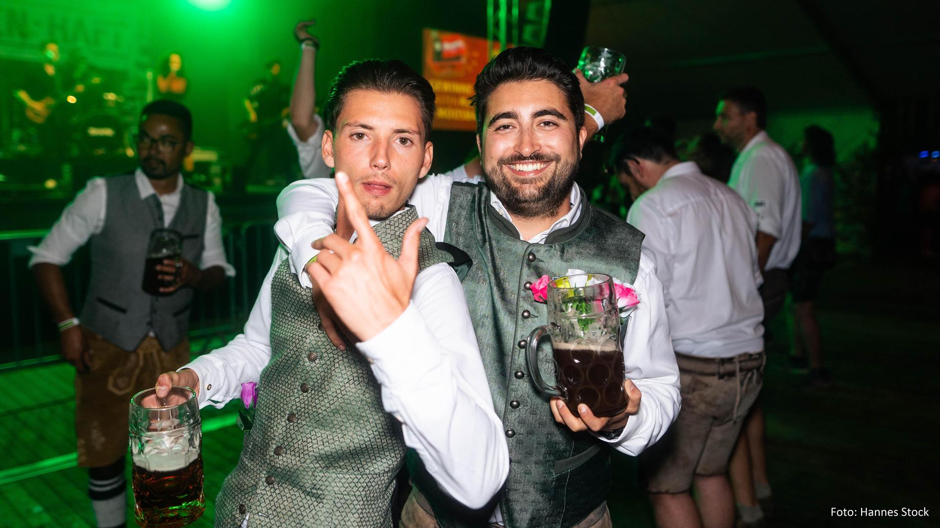 Das war die Flosser Kirwa am Samstag.  (Bild: Hannes Stock )