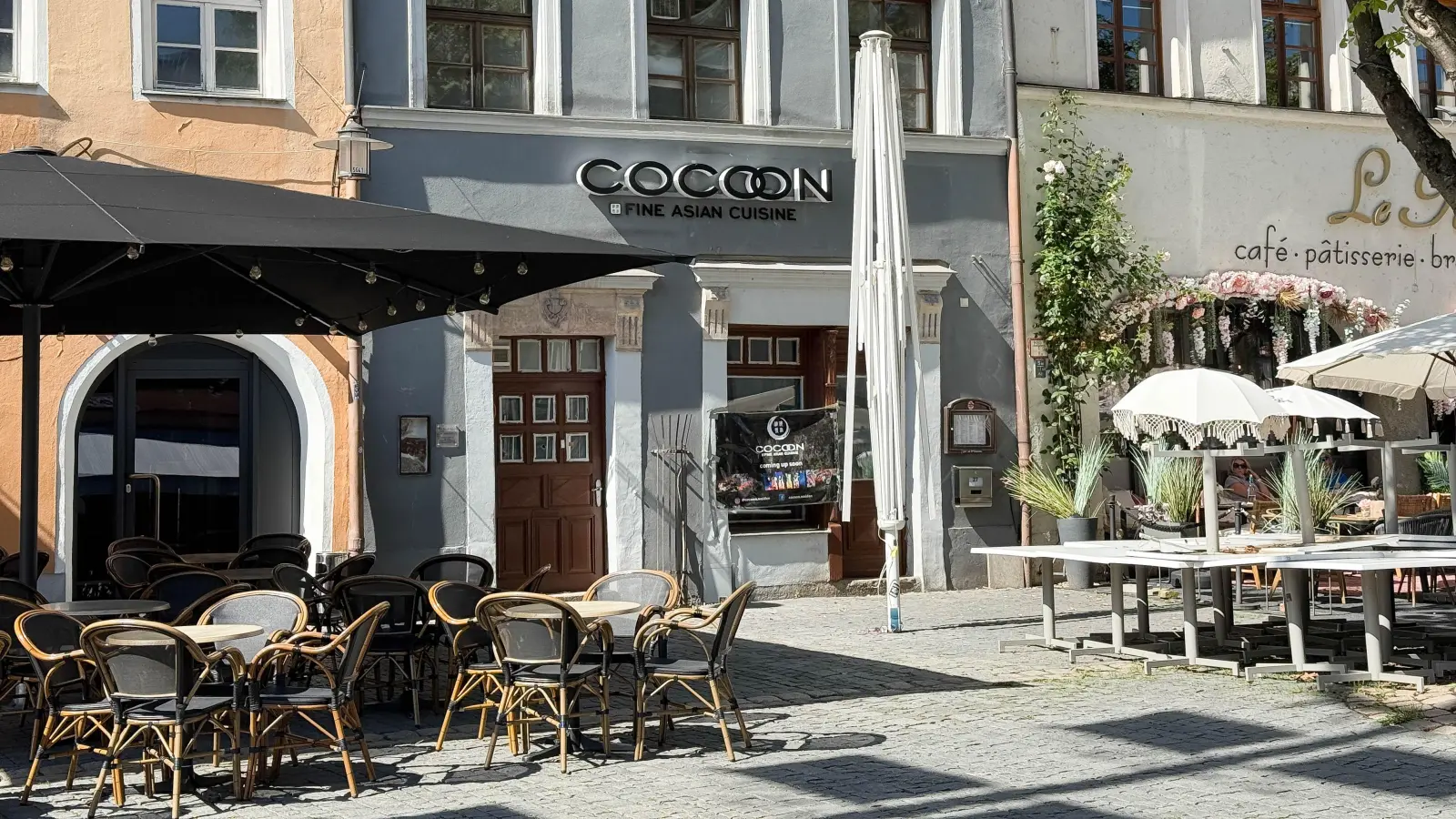 Bald werden im ehemaligen „La Vita” am Unteren Markt in Weiden asiatische Gerichte serviert. Im September eröffnet das „Cocoon”.  (Bild: Gabi Schönberger)