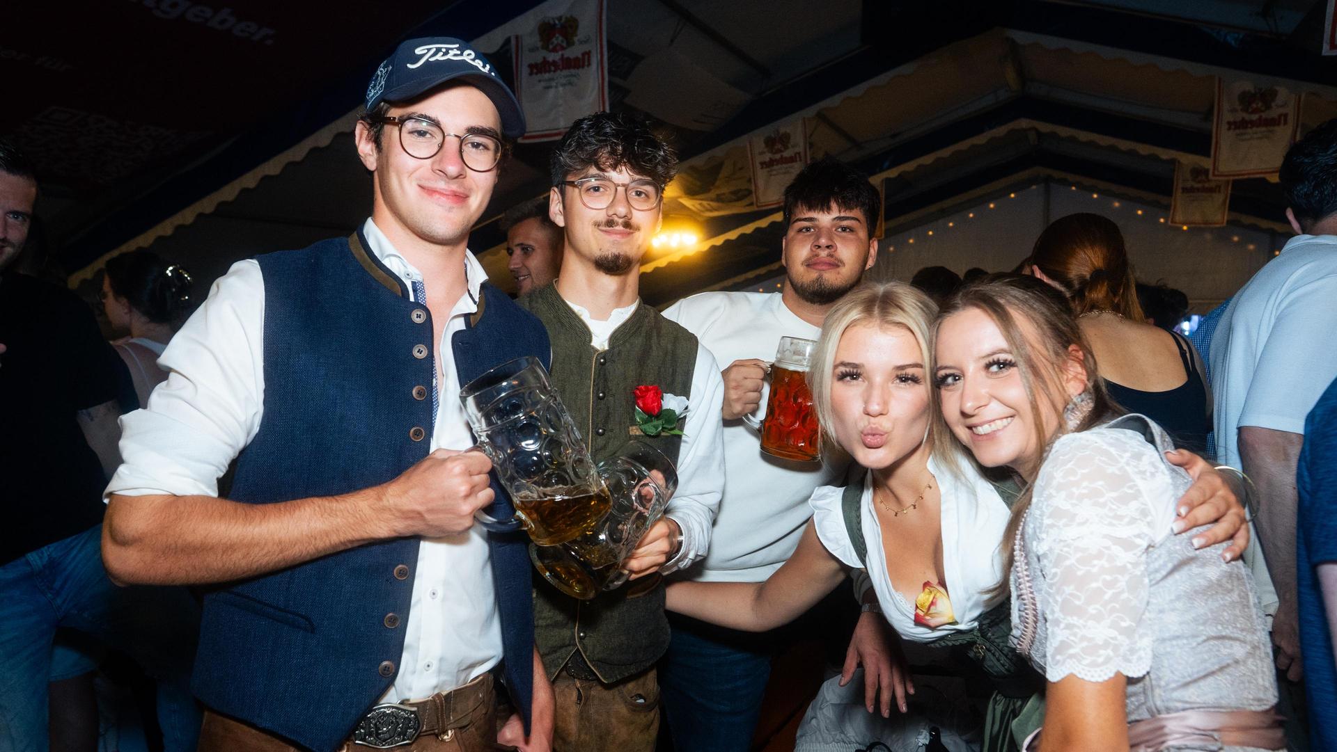 Der Samstag auf dem Weidener Volksfest 2025. (Bild: Hannes Stock)