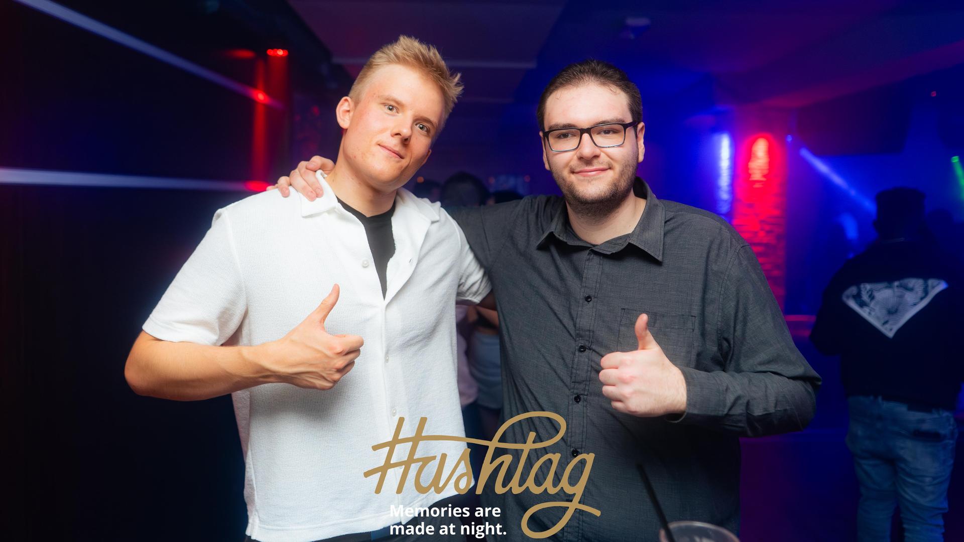 Lustvoll feiern war das Motto am Freitag im Hashtag. (Bild: Hannes Stock)