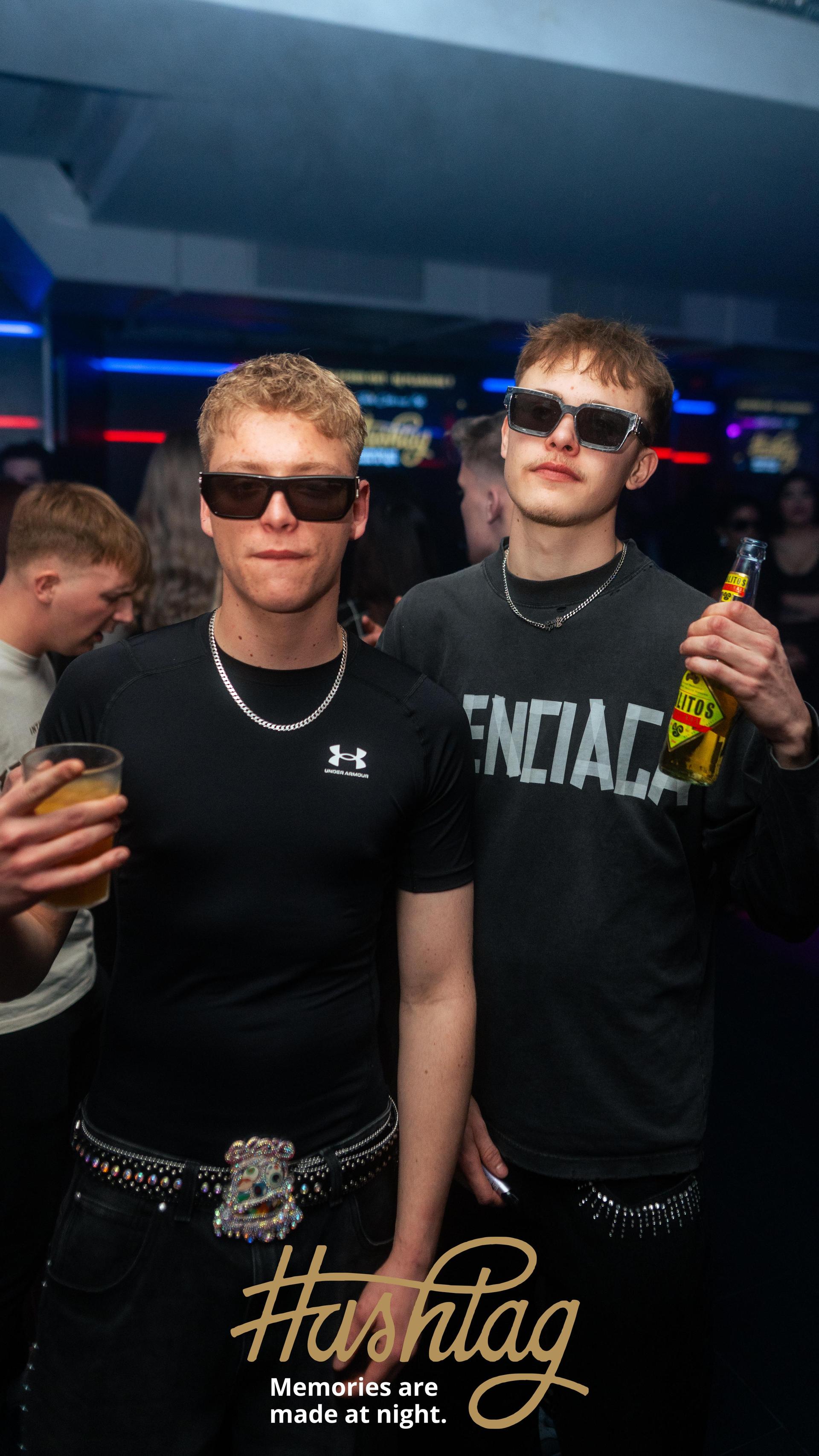 Im Hashtag ging es am Samstag in die zweite Runde der Party-Reihe Blacked Out. (Bild: Hannes Stock)