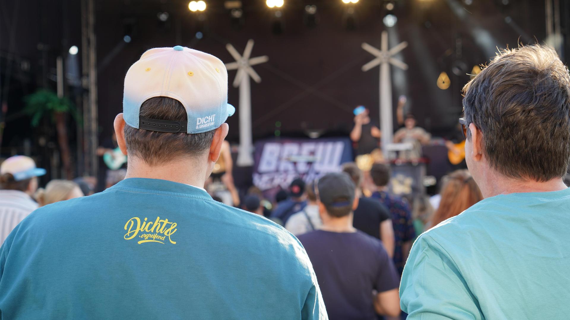 Am Freitagabend spielten „Dicht und Ergreifend” auf dem Campus Open Air. (Bild: mcl)