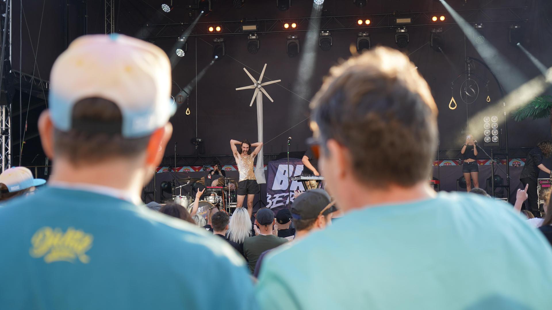 Am Freitagabend spielten „Dicht und Ergreifend” auf dem Campus Open Air. (Bild: mcl)