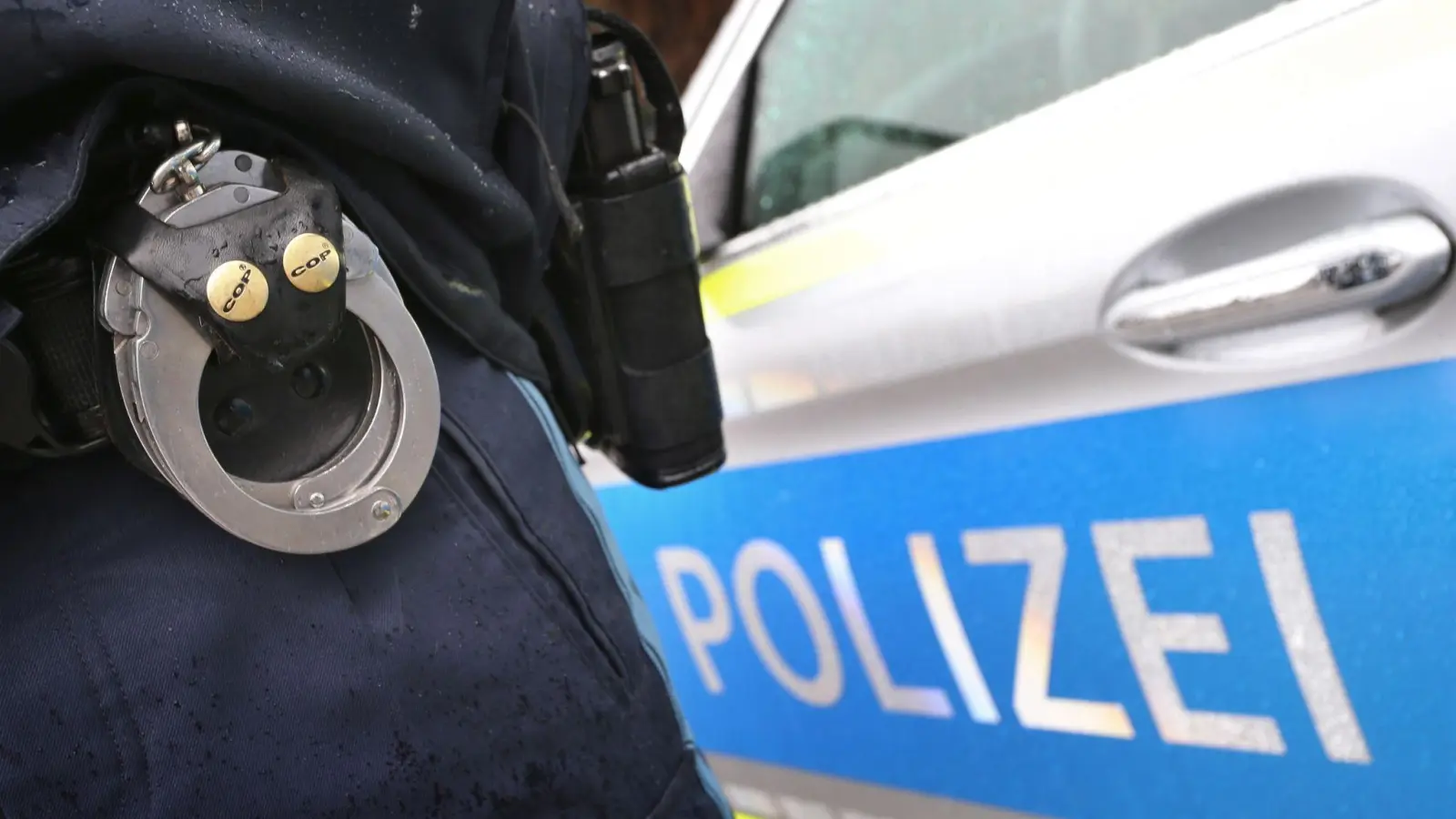 Ein Polizist wurde im Einsatz verletzt. (Symbolbild: Karl-Josef Hildenbrand/dpa)