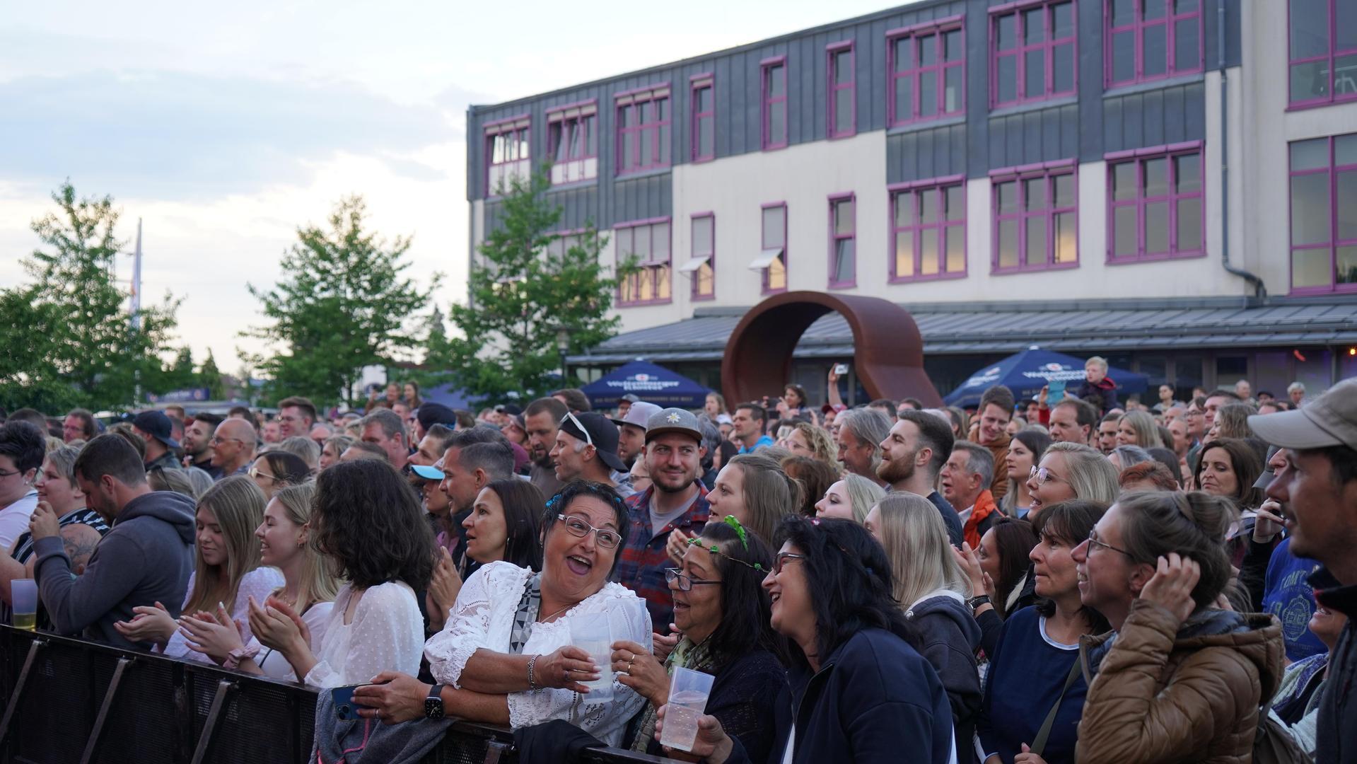 Die österreichische Band „Seiler und Speer” beim Campus Open Air 2023. (Bild: mcl)