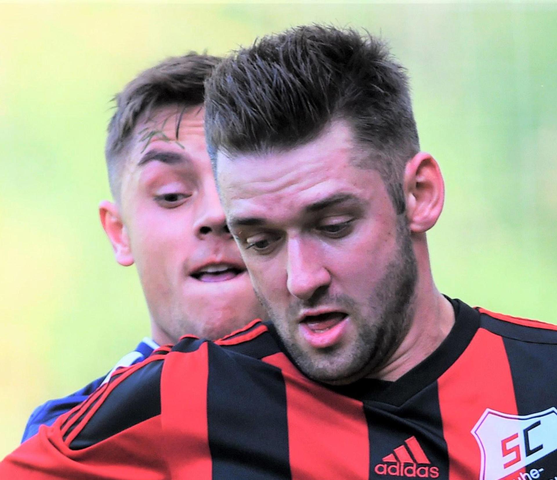 Florian Stadler (hier eine Szene aus dem Jahr 2019) spielte schon einmal für den Sportclub Luhe-Wildenau. (Archivbild: Gerhard Büttner)