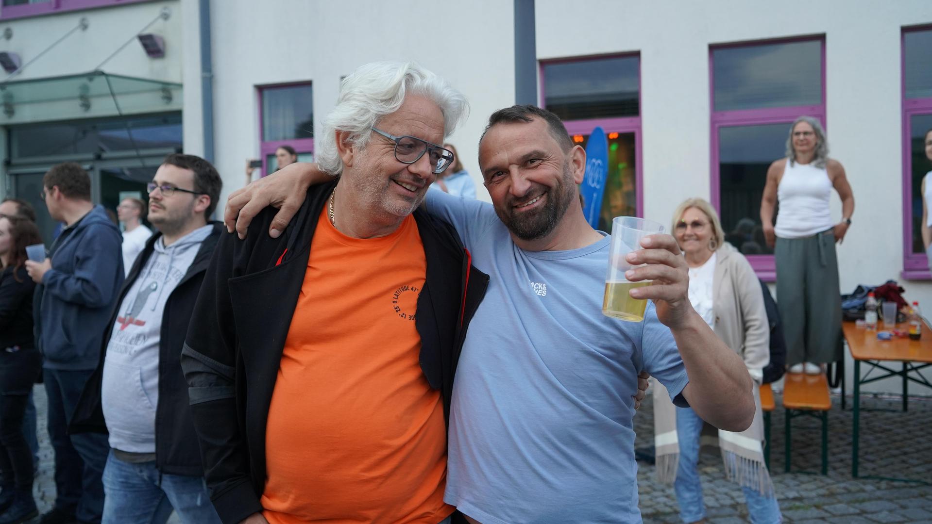 Die österreichische Band „Seiler und Speer” beim Campus Open Air 2023. (Bild: mcl)