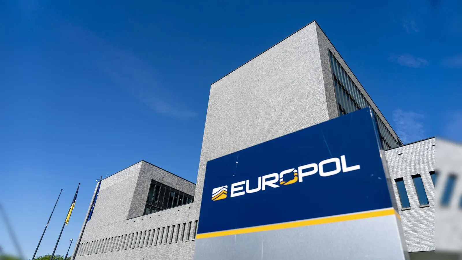 Das Gebäude der EU-Polizeibehörde Europol in Den Haag. (Archivbild) (Bild: Jerry Lampen/anp/dpa)