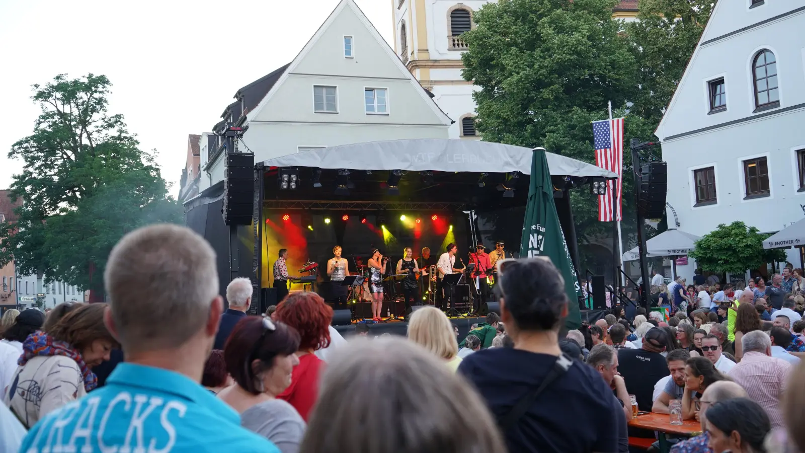 Rund um das Alte Rathaus wird gefeiert. (Archivbild: mcl)