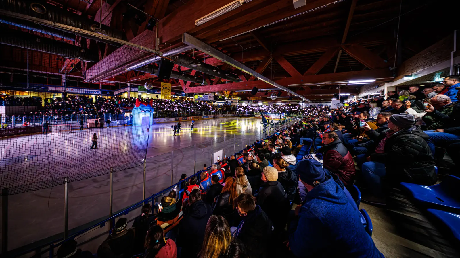 Der Eishockey-Standort Weiden kämpft ums Überleben. (Bild: Werner Moller)