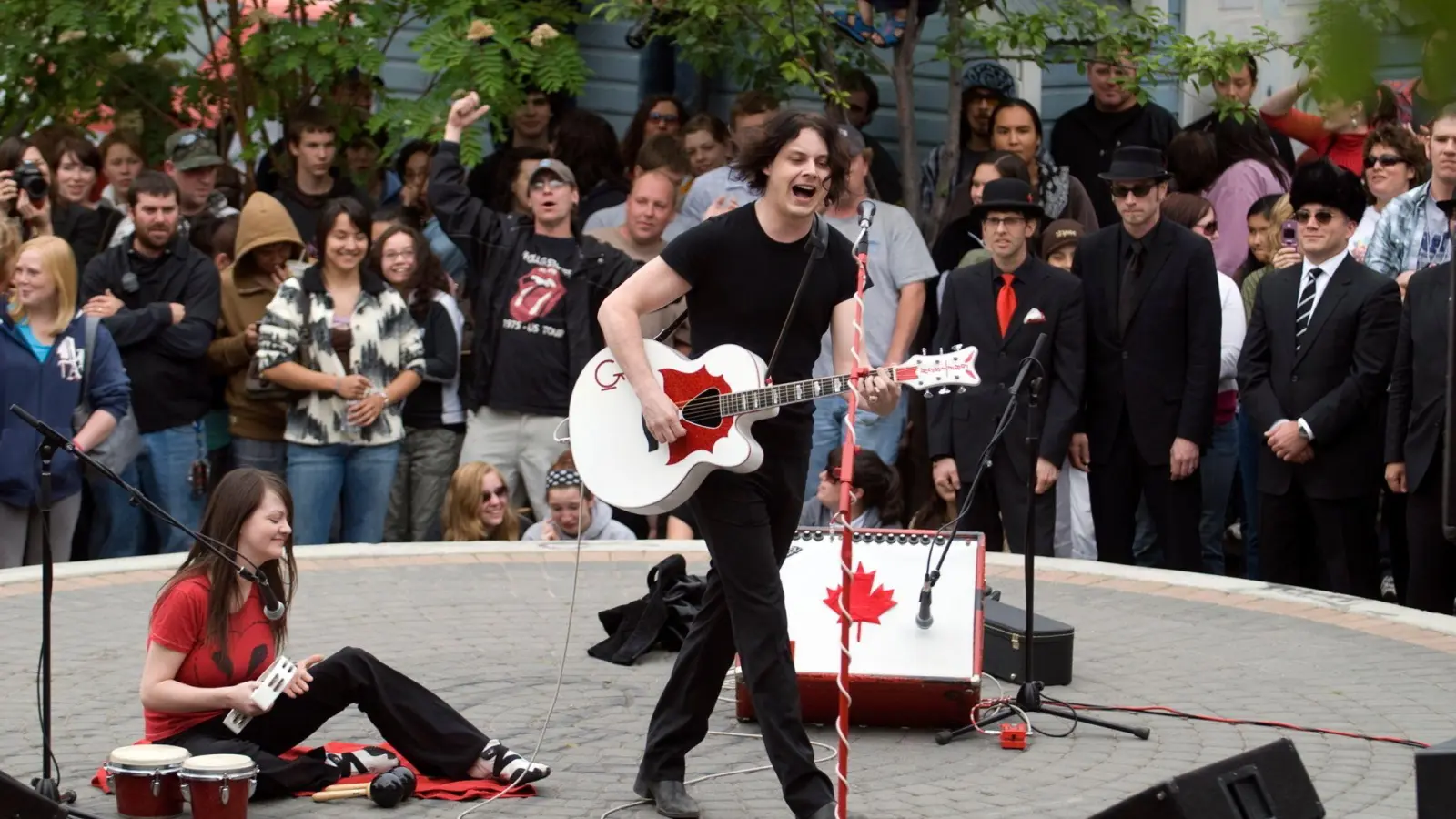 Die White Stripes ziehen gegen Donald Trump vor Gericht. (Archivbild) (Bild: Vince Fedoroff/The Canadian Press/AP)