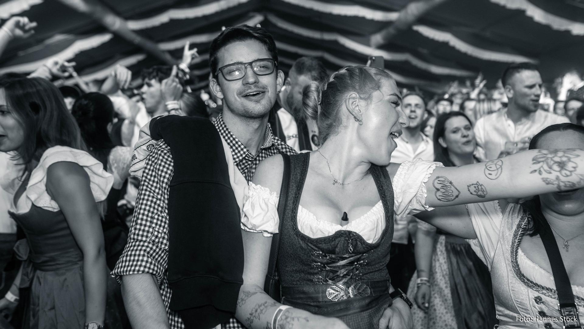 Das war die Flosser Kirwa am Samstag.  (Bild: Hannes Stock )