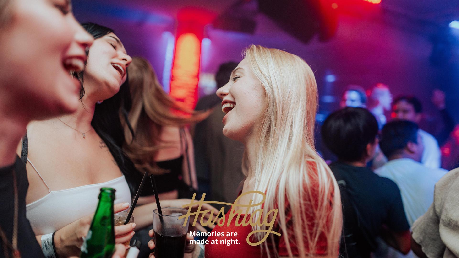 Der Club Hashtag in Weiden feiert die 2000er mit einer Partynacht. (Bild: Sebastian Reiter)