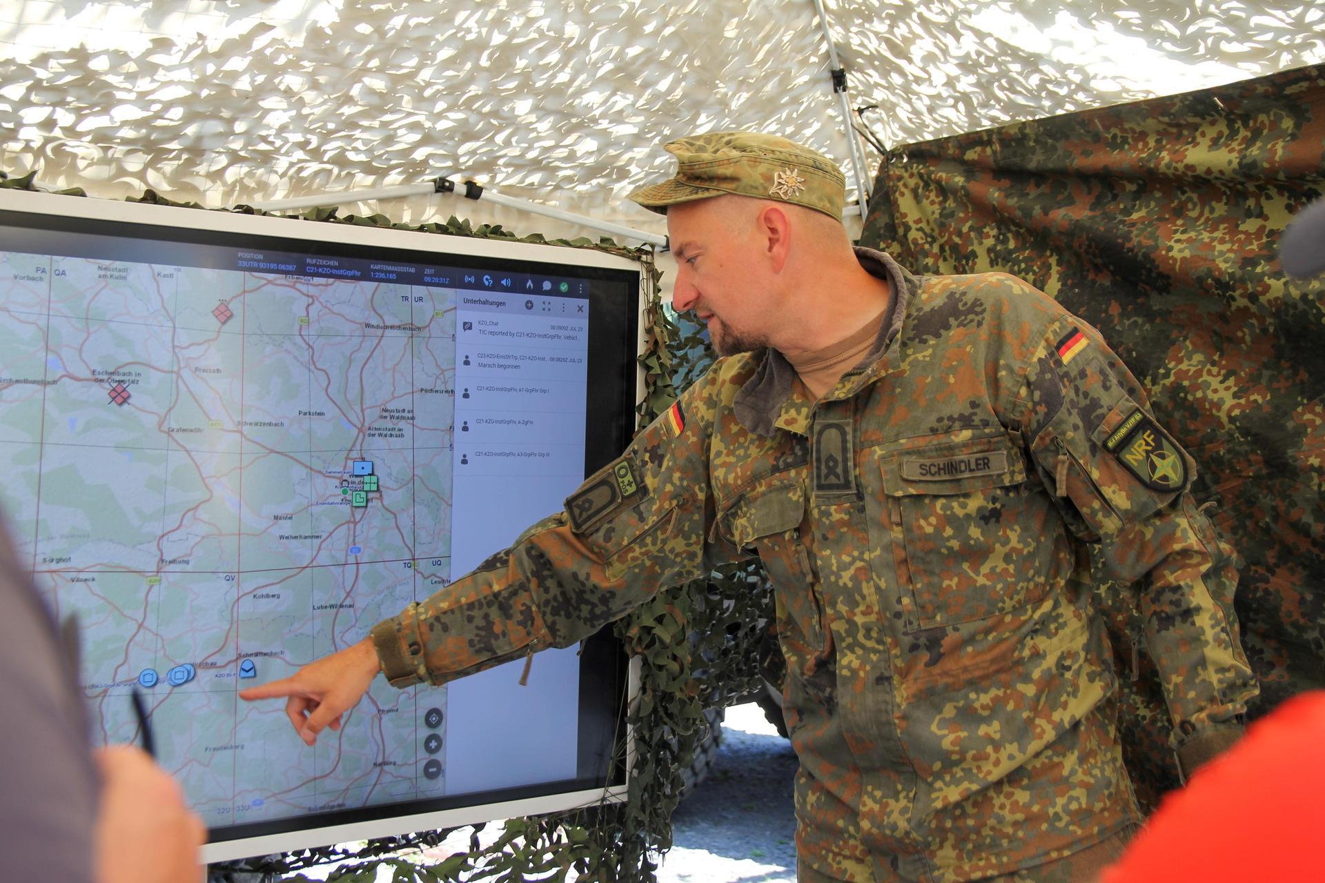 Tag der offenen Tür bei der Bundeswehr. (Bild: Lea Stecher)