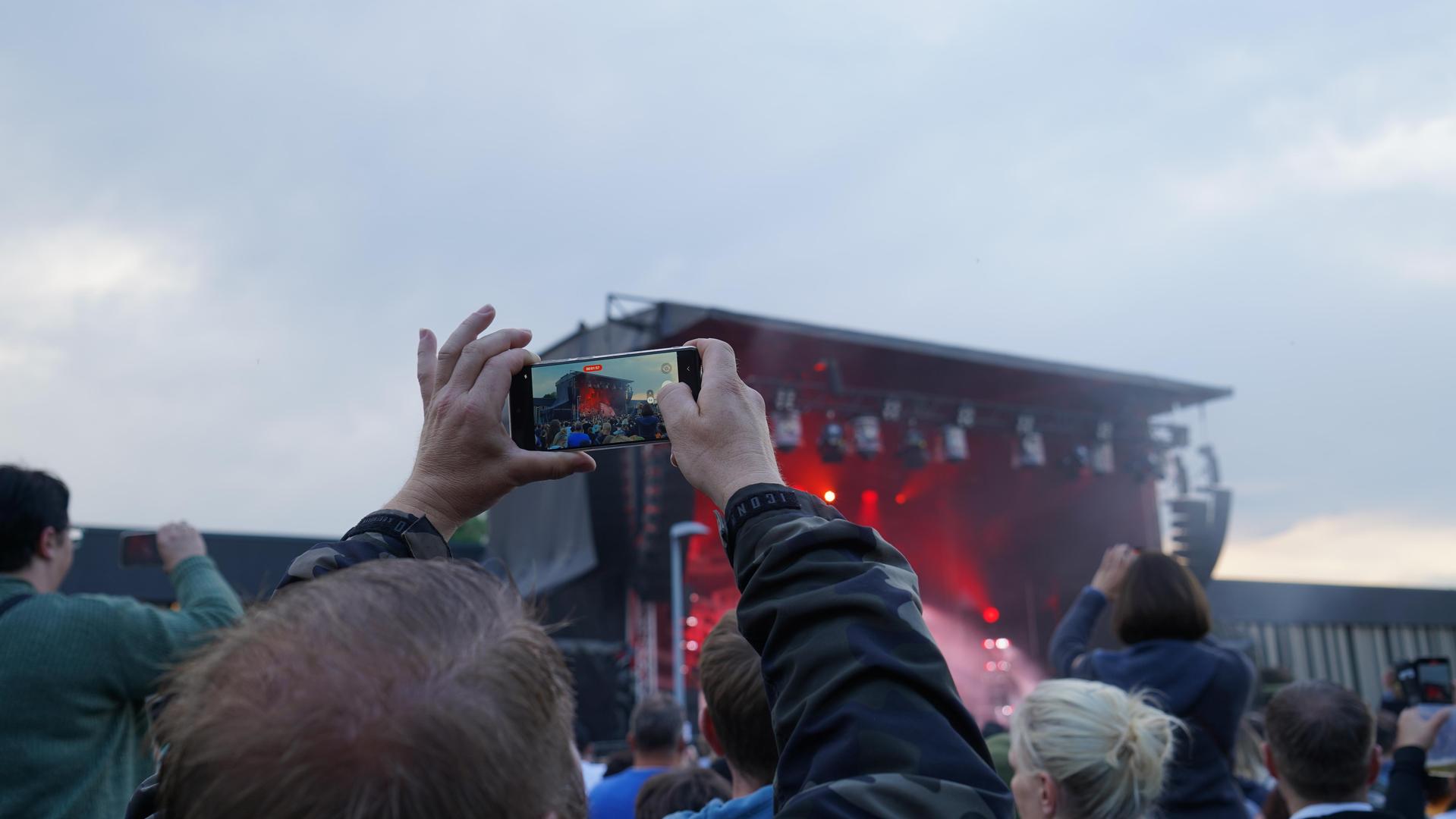 Die österreichische Band „Seiler und Speer” beim Campus Open Air 2023. (Bild: mcl)