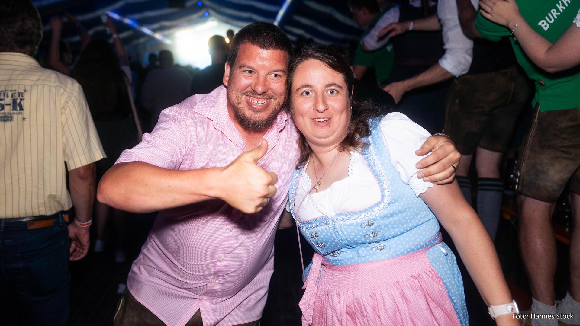 Die besten Bilder vom Auftakt der Flosser Kirwa (Bild: Hannes Stock)