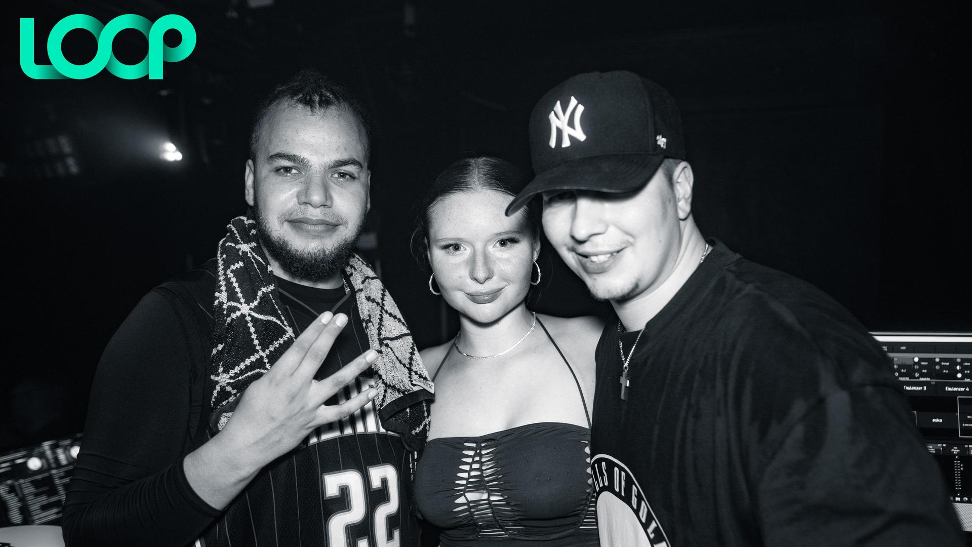 Die schönsten Bilder von der Aftershowparty des „Hip-Hop BBQ” im Loop. (Bild: Hannes Stock)