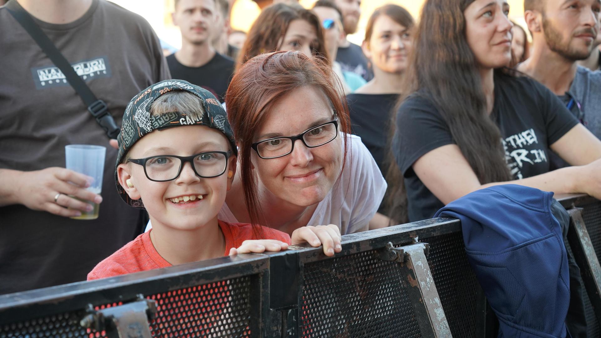 Am Freitagabend spielten „Dicht und Ergreifend” auf dem Campus Open Air. (Bild: mcl)