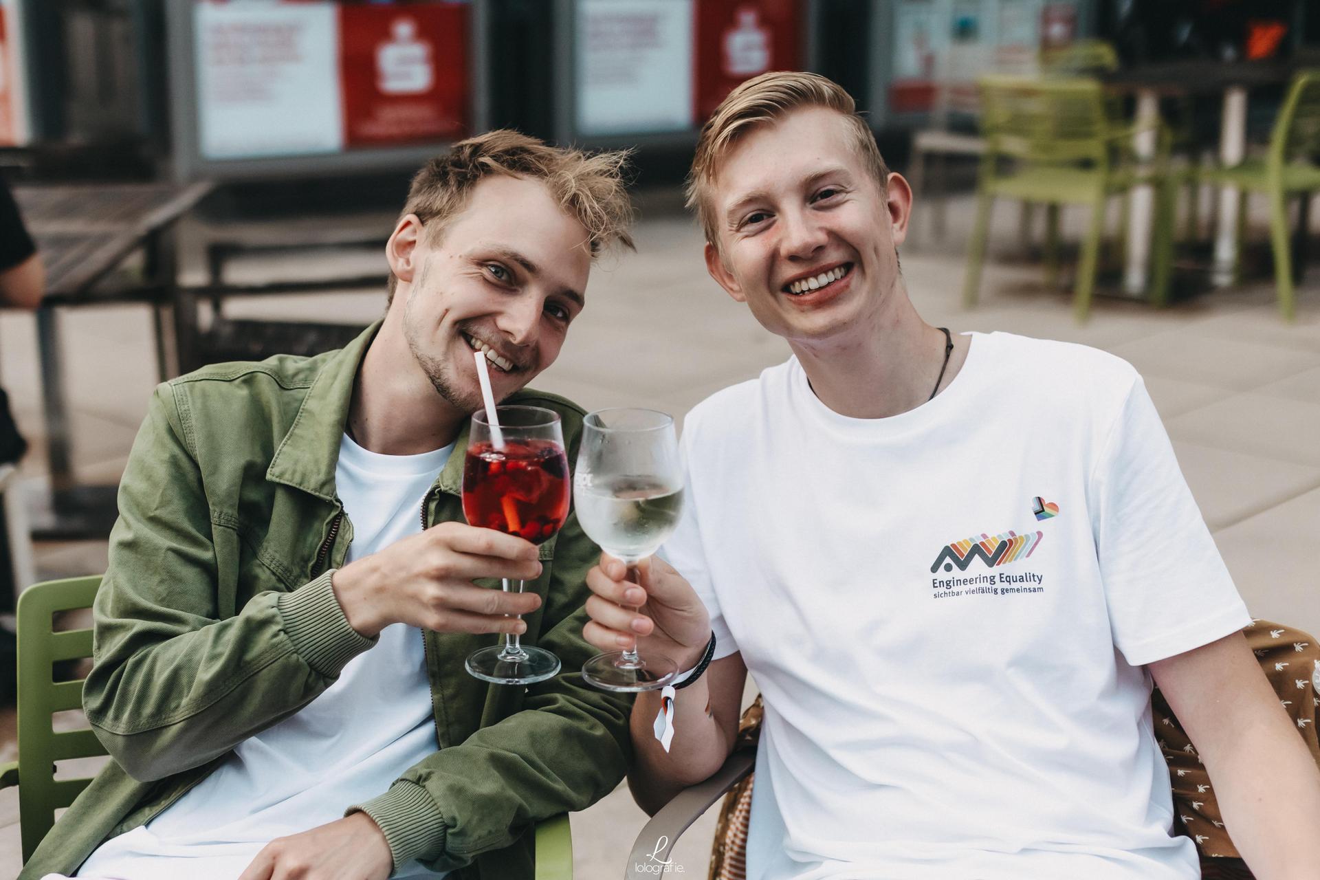 Die Bilder von der Afterparty des CSD&#39;s in Amberg 2023 aus dem Beanery.  (Bild: Leonie Hartung)