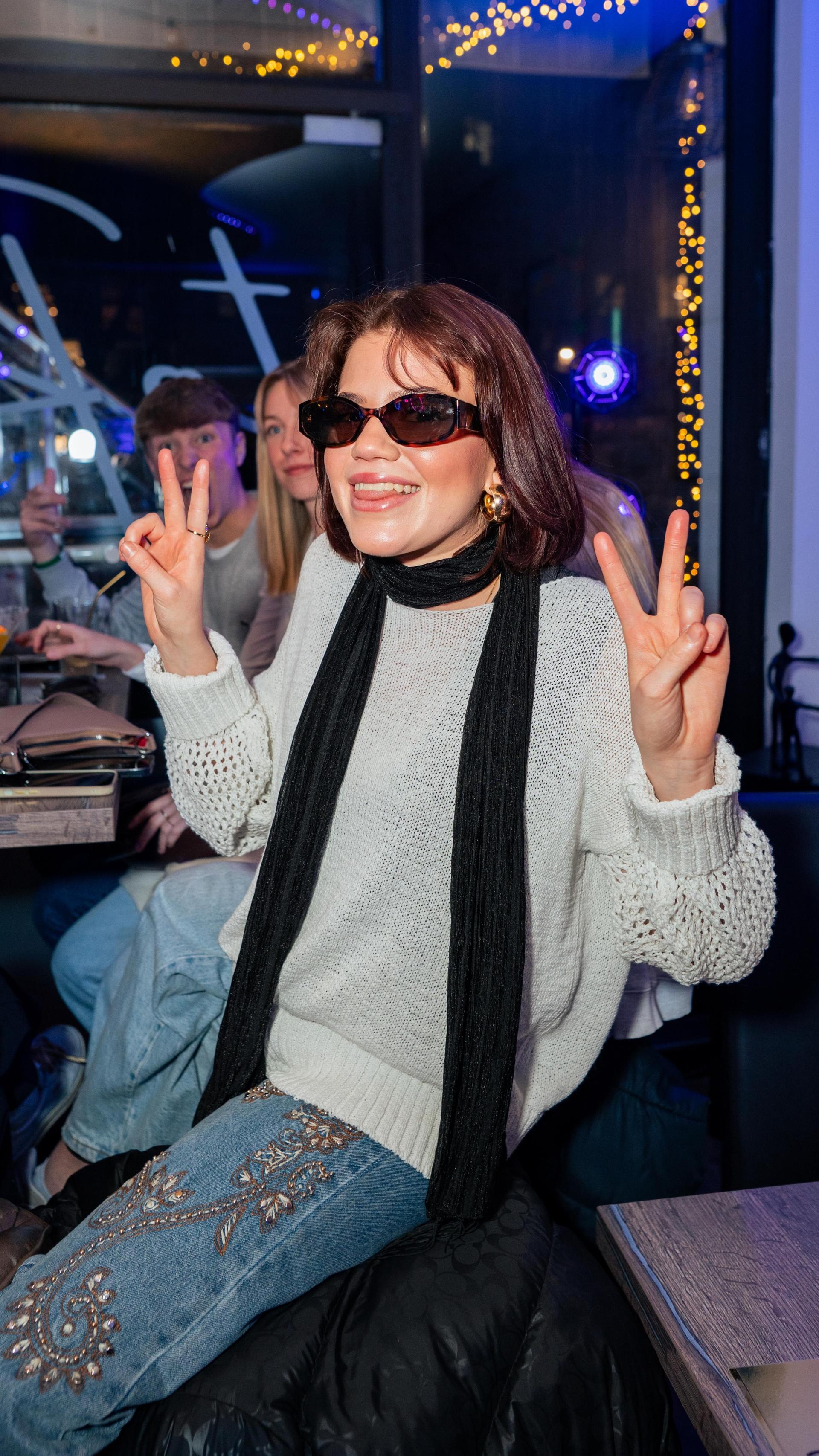 Am Freitag habt ihr beim Feiern in der SantoRino Bar ordentlich Gas gegeben. (Bild: Hannes Stock)