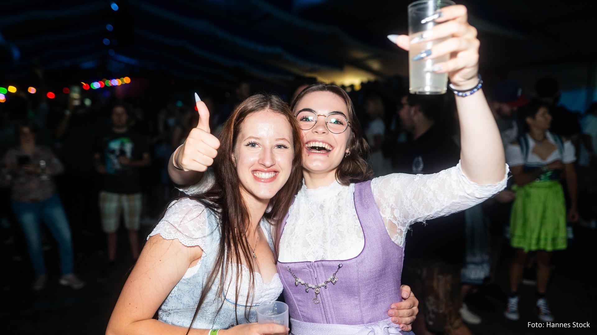 Das war die Flosser Kirwa am Samstag.  (Bild: Hannes Stock )