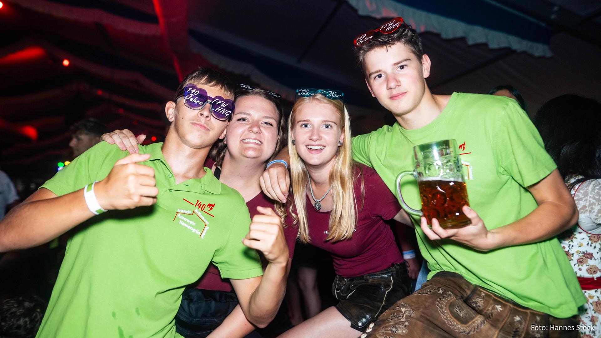 Das war die Flosser Kirwa am Samstag.  (Bild: Hannes Stock )