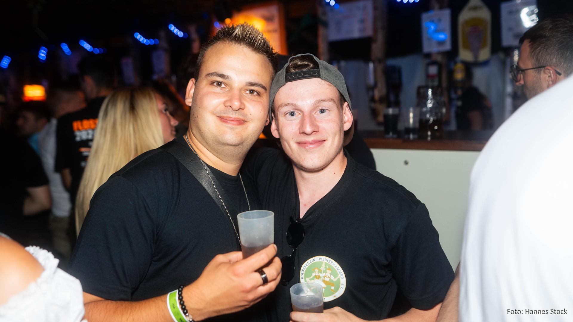 Das war die Flosser Kirwa am Samstag.  (Bild: Hannes Stock )