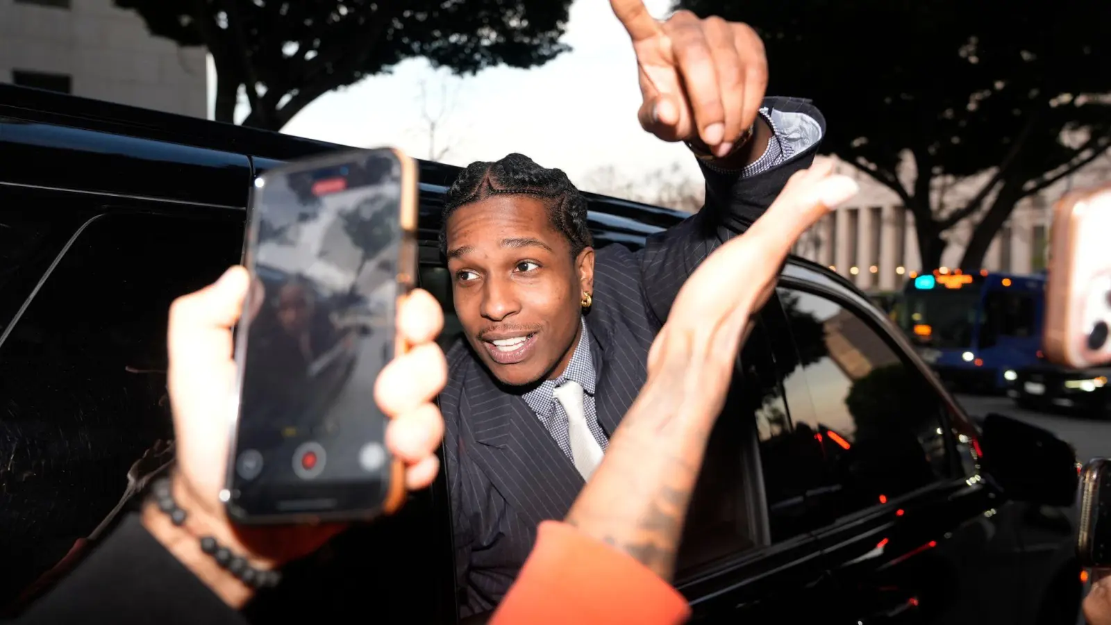 Asap Rocky bringt am 16. Januar sein neues Studioalbum heraus (Archivbild). (Bild: Damian Dovarganes/AP/dpa)