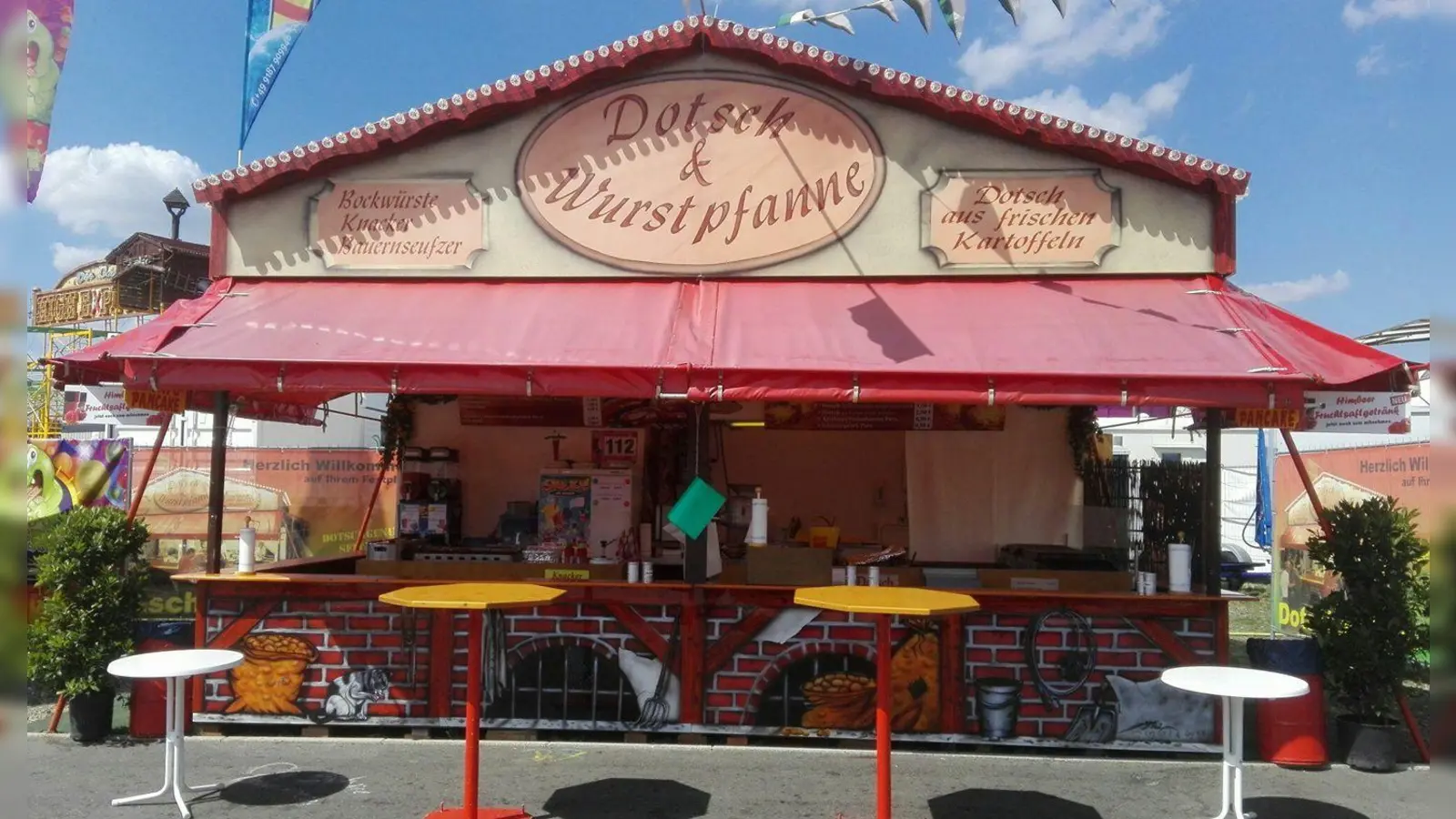 Der Dotsch-Stand ist dieses Jahr nicht auf dem Weidener Frühlingsfest vertreten.  (Bild: Günter Weiss/privat)