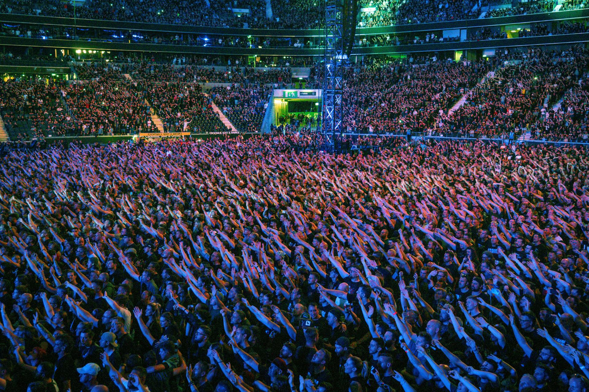 Felix Baumgartner aus Neustadt/WN fotografierte das Rammstein-Konzert in Frankfurt. (Bild: Felix Baumgartner)