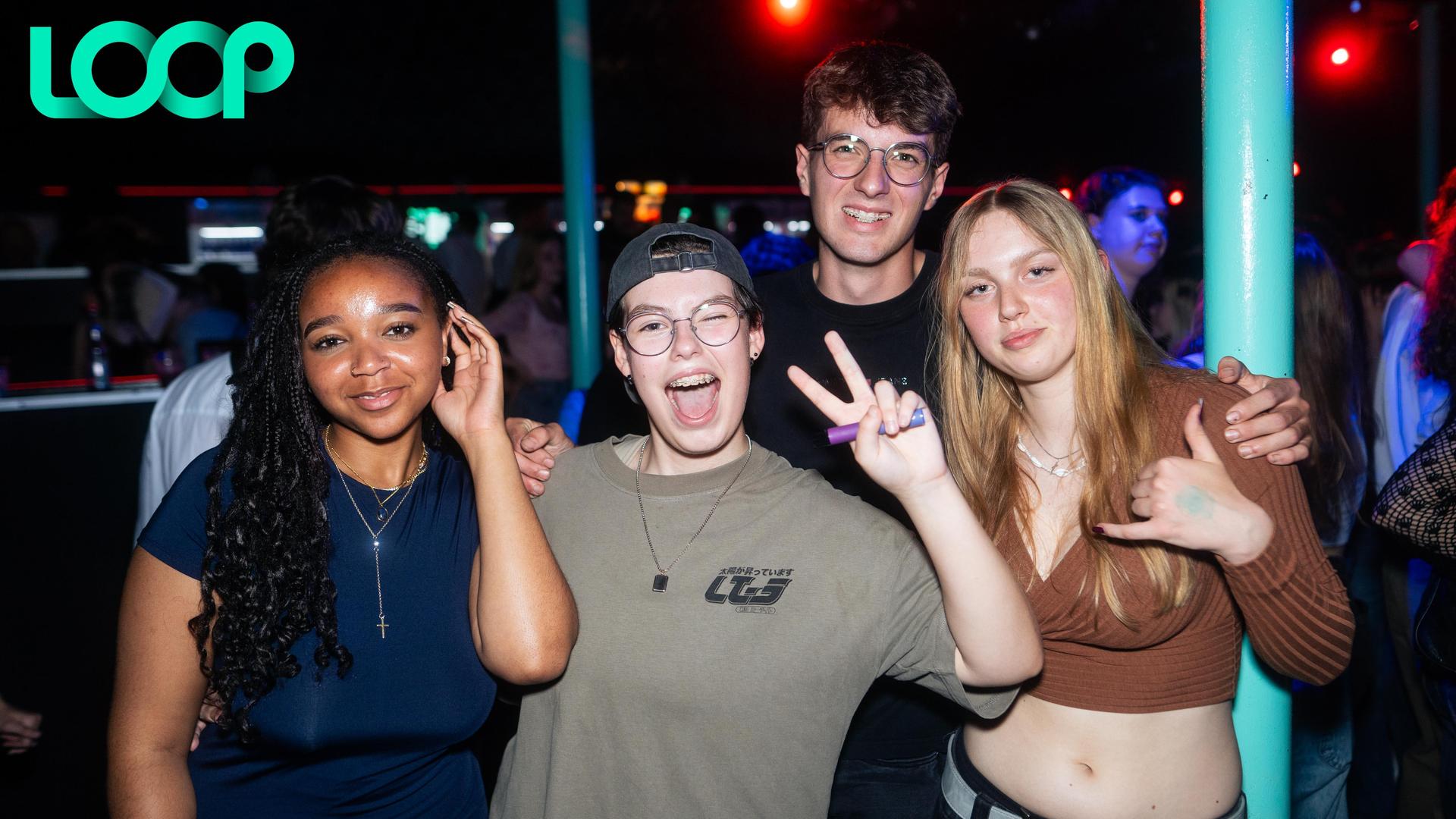 Die „School is out”-Party im Loop. (Bild: Hannes Stock)
