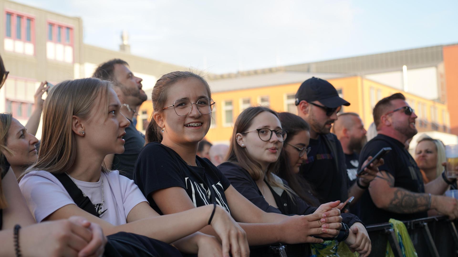 Am Freitagabend spielten „Dicht und Ergreifend” auf dem Campus Open Air. (Bild: mcl)
