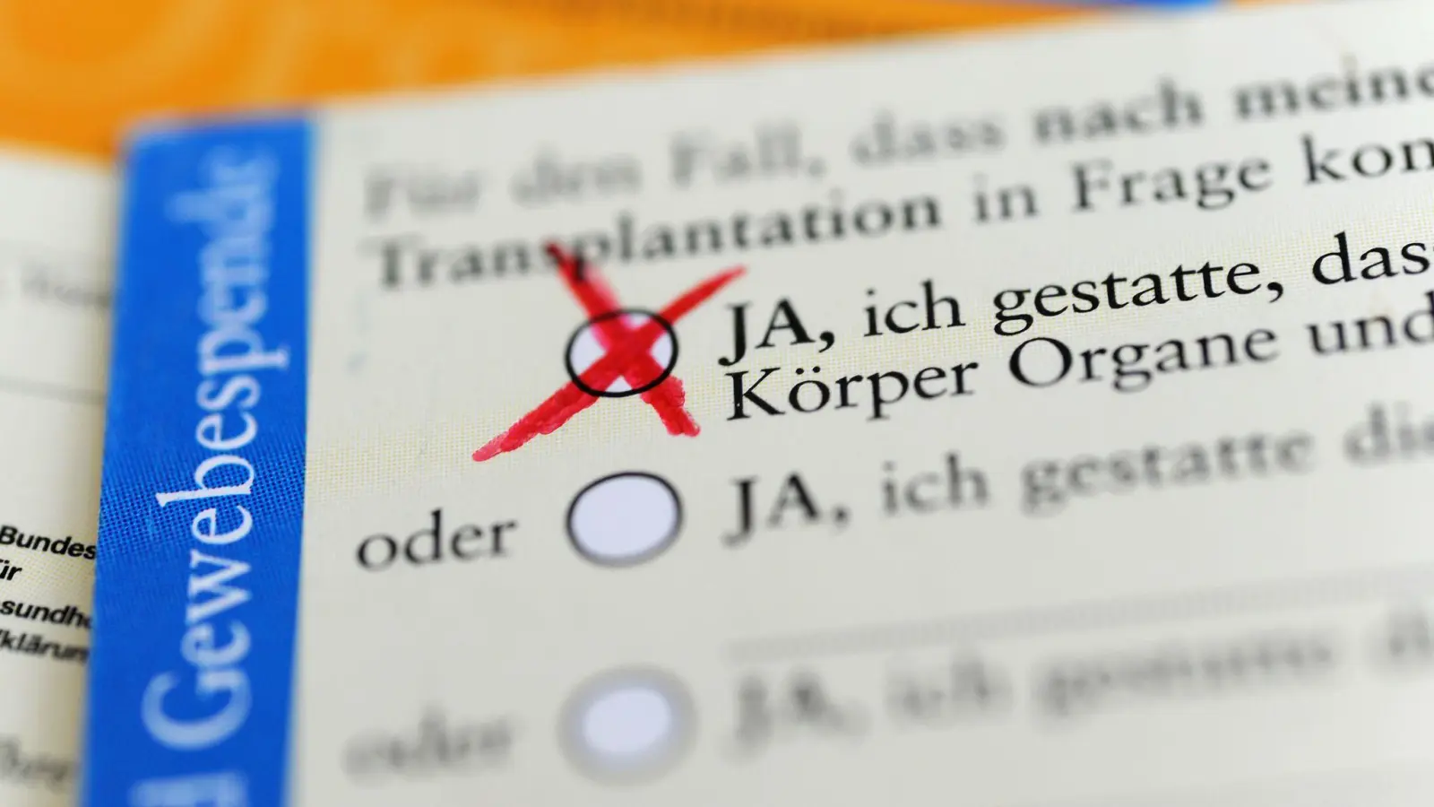 In Deutschland müssen spätere Spender zu Lebzeiten oder stellvertretend die Angehörigen einer Organentnahme explizit zustimmen.  (Symbolbild: Marie Reichenbach/dpa)