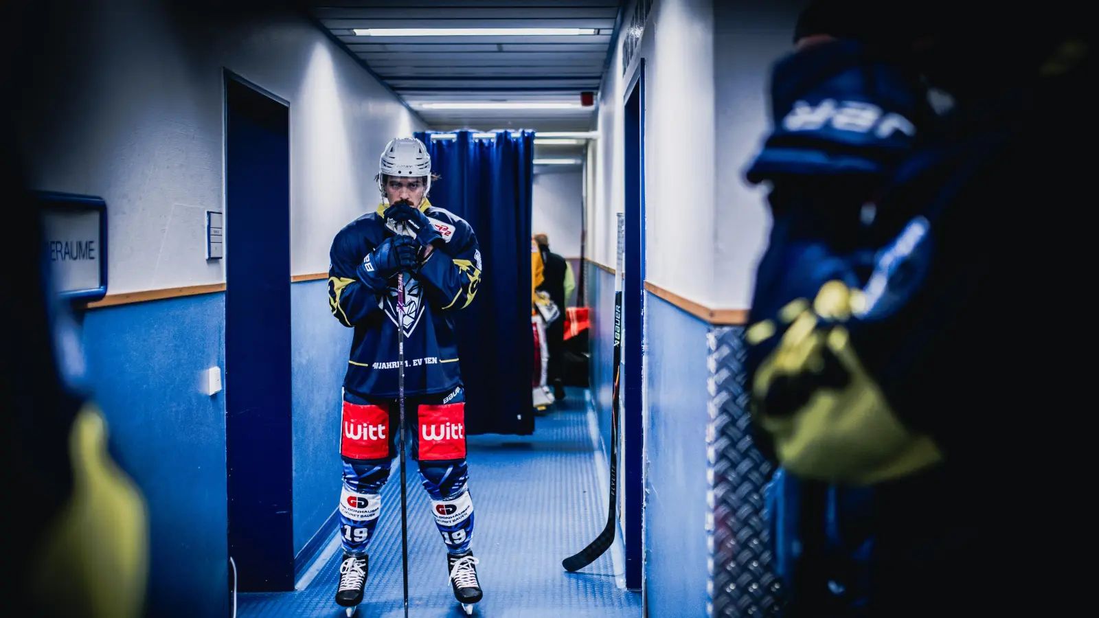 Alex-Olivier Voyer ist einer der vier Kontingentspieler bei den Blue Devils Weiden. (Bild: Tobias Neubert)