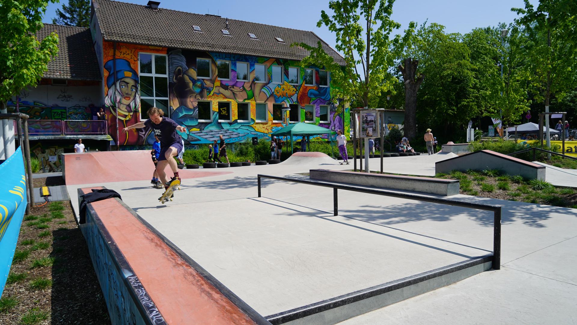 Der 2. Skatecontest in Weiden.  (Bild: mcl)