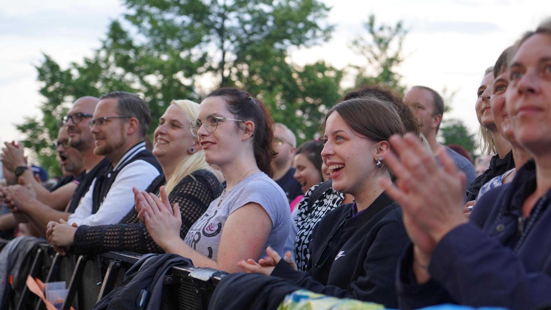 Die österreichische Band „Seiler und Speer” beim Campus Open Air 2023. (Bild: mcl)