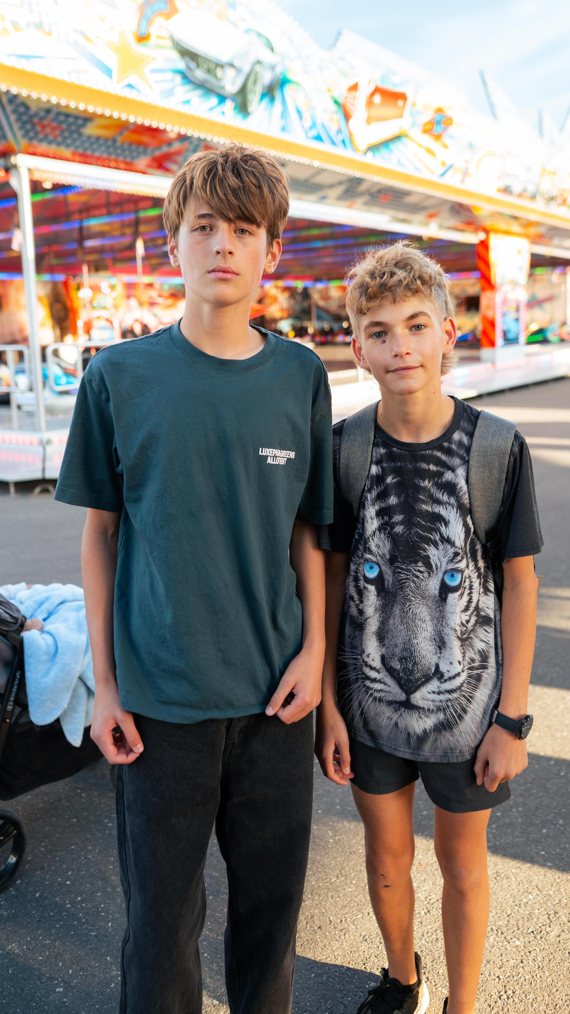 Auftakt beim Volksfest (Bild: Hannes Stock)