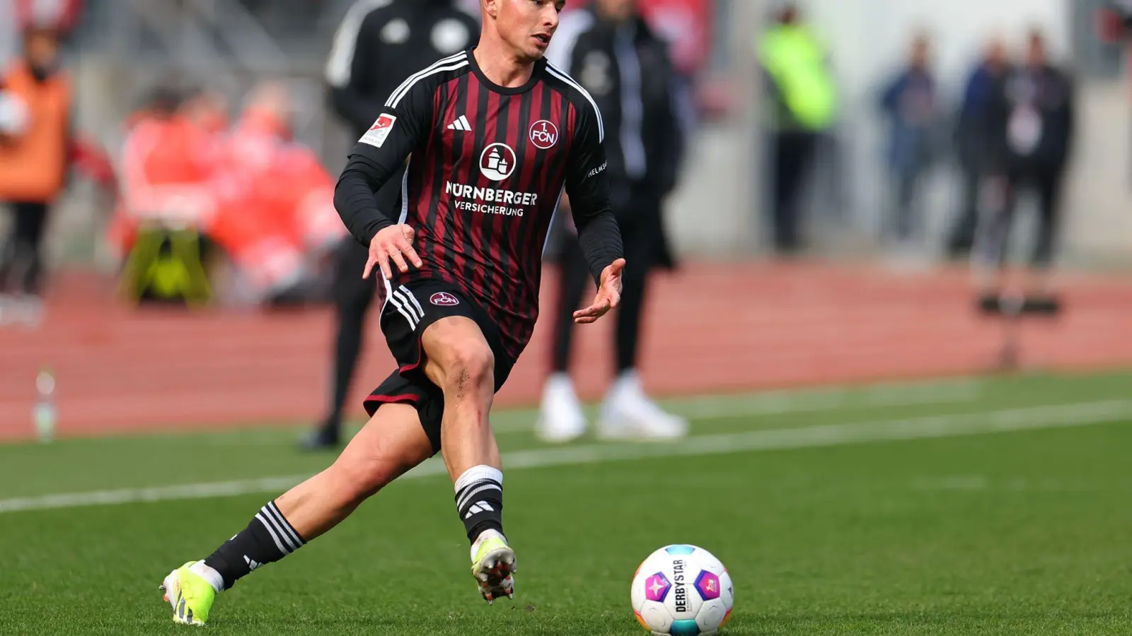 Abschied vom „Club“: Taylan Duman spielt künftig in Sandhausen. (Bild: Daniel Karmann/dpa)