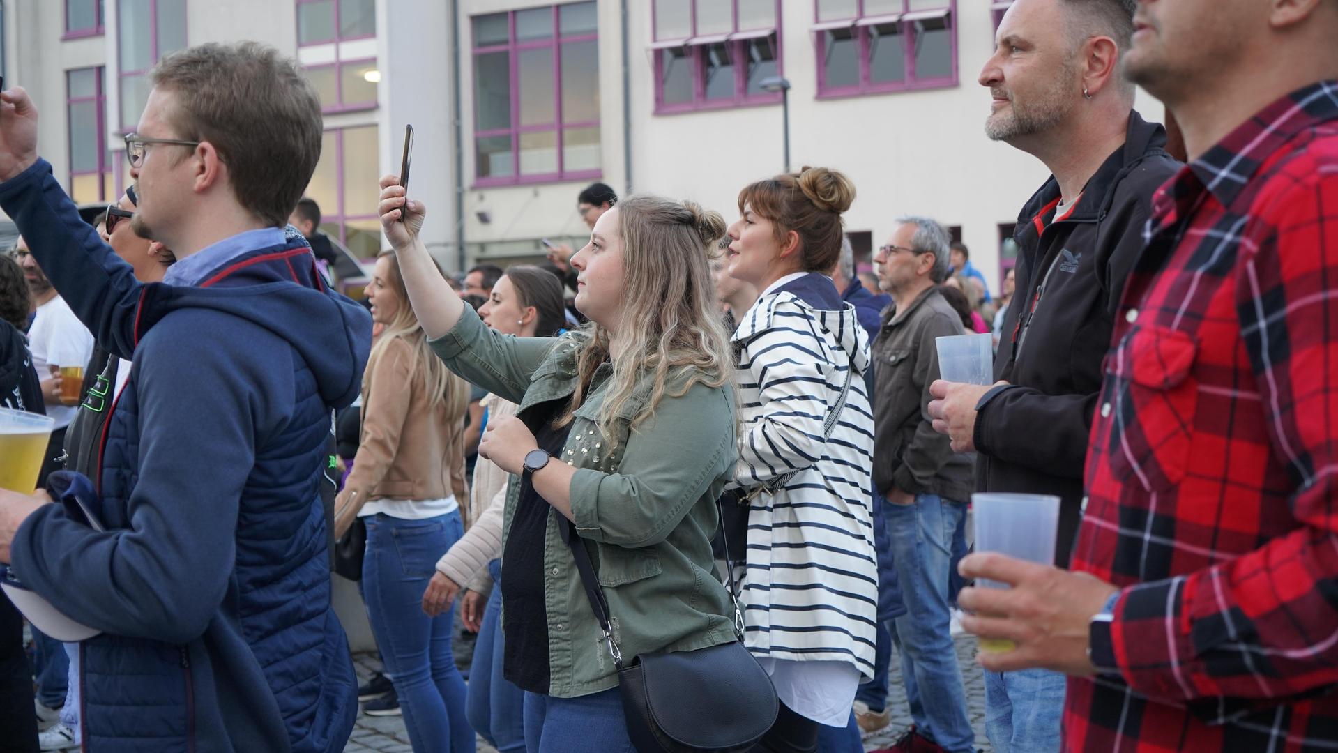 Die österreichische Band „Seiler und Speer” beim Campus Open Air 2023. (Bild: mcl)