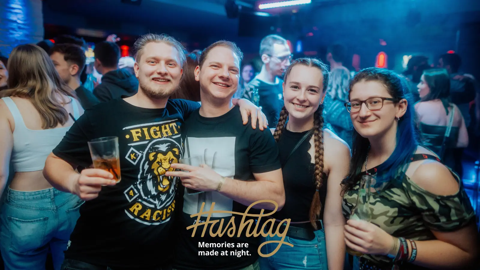 „Deine 2000er”: Das war das Motto bei der Party am Freitag im Hashtag Weiden. (Bild: Sebastian Reiter)