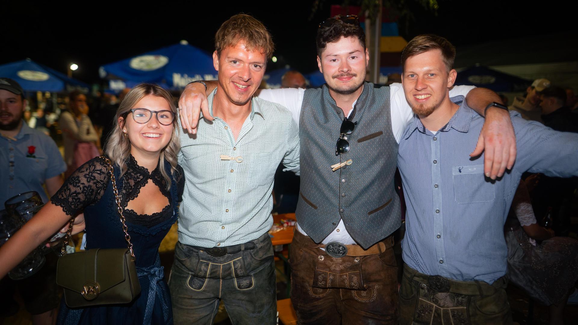 Der letzte Abend auf der Flosser Kirwa! (Bild: Hannes Stock)