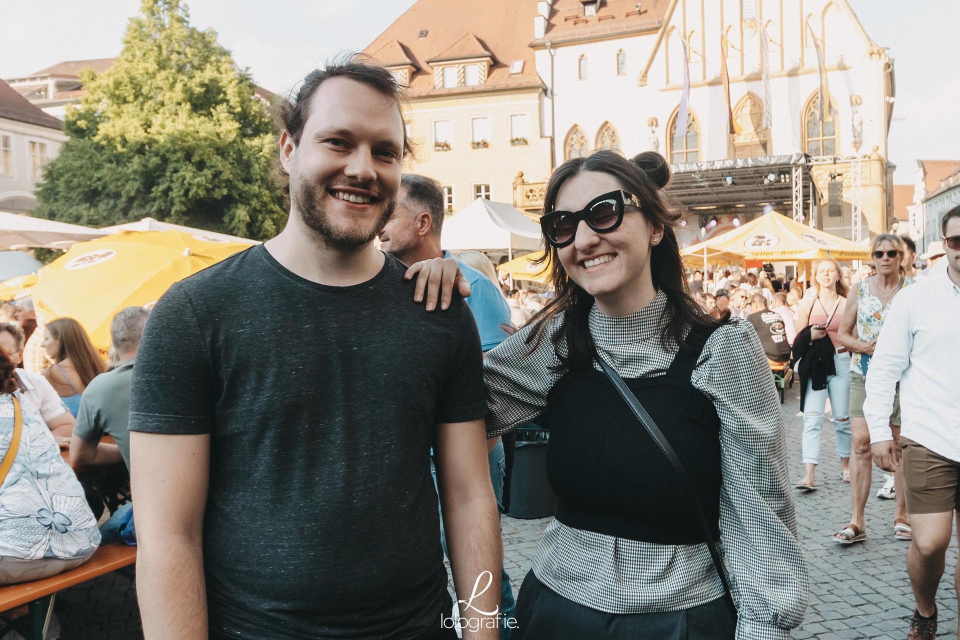 Das war am Marktplatz am Amberger Altstadtfest los! (Bild: Lolografie)