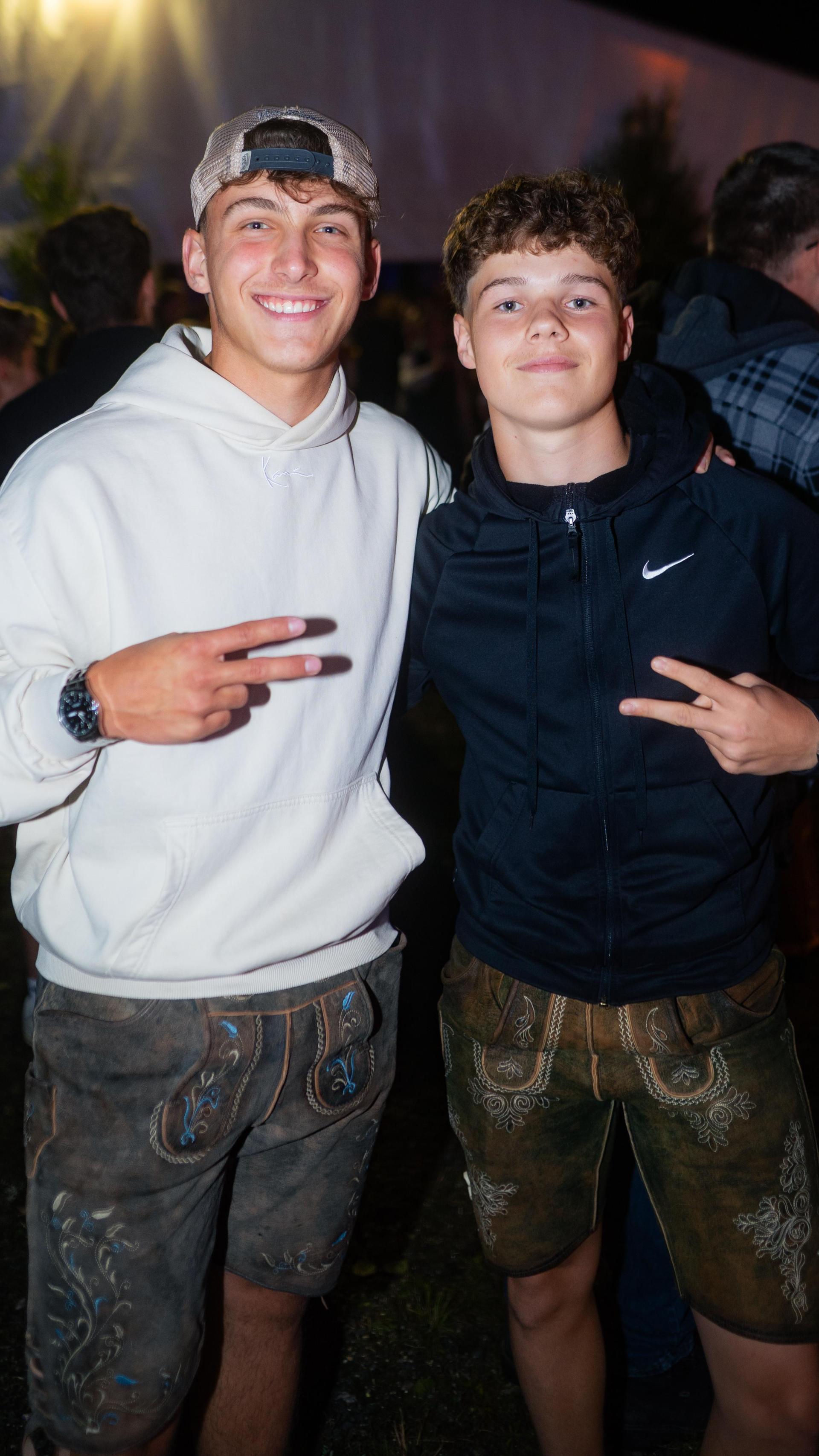 Wernberg feiert Kirwa, die Stoapfälzer Spitzbuam liefern die Musik zum Fest. (Bild: Hannes Stock)