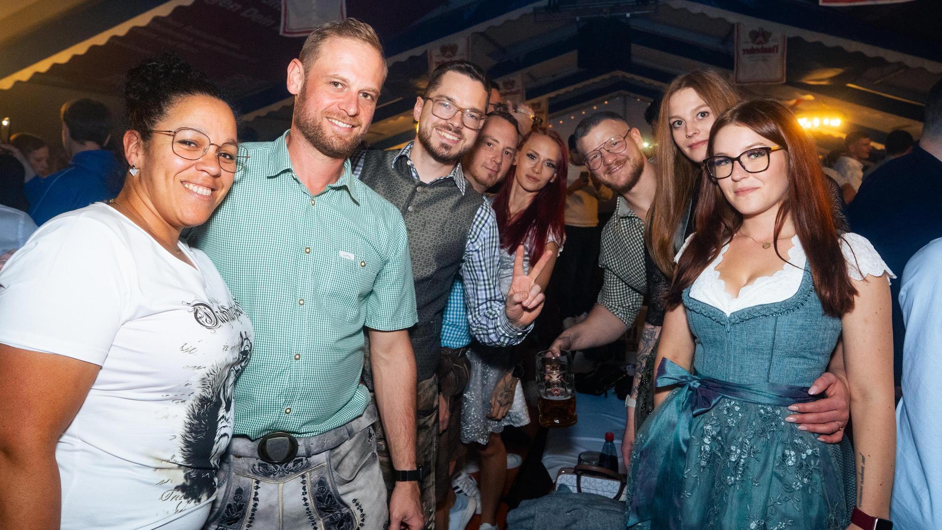 Der Samstag auf dem Weidener Volksfest 2025. (Bild: Hannes Stock)