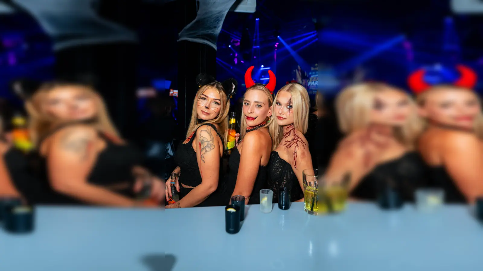 Gruselparty im „Monkey”. (Bild: Hannes Stock)