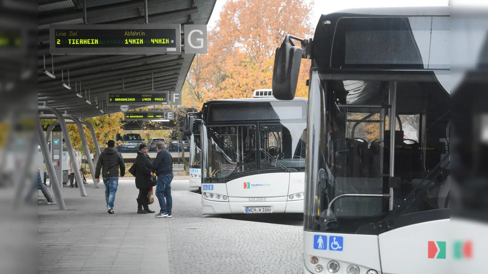 Die Preise für den Stadtbus Weiden steigen 2024. (Bild: Gabi Schönberger)
